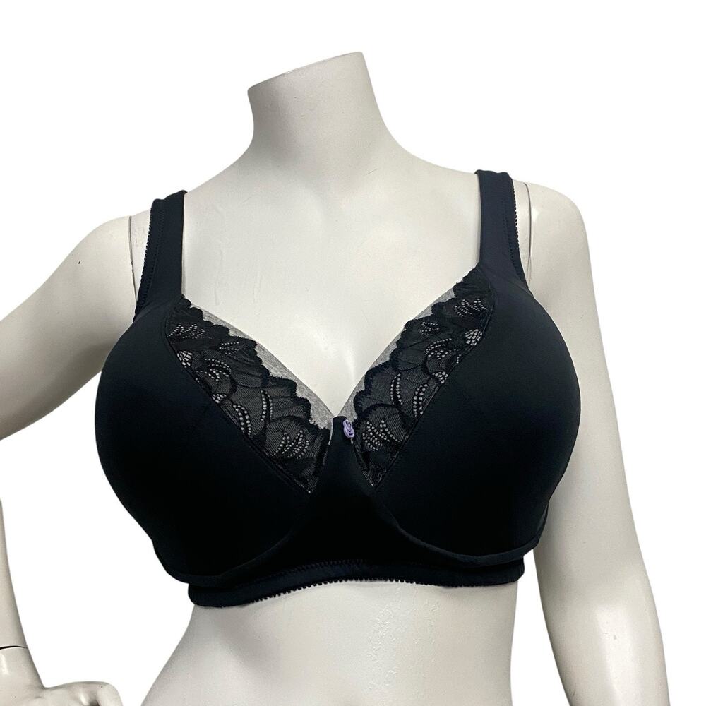 Trusst Suzanne Bra Black 32J Adjustable Strap NWT